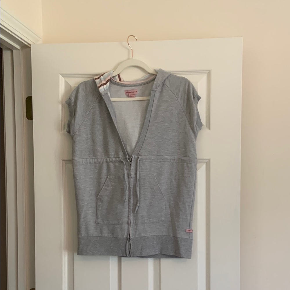 Duck Head Gray and Pink Hoodie